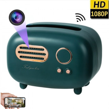 САЛФЕТНИЦА СКРЫТАЯ КАМЕРА WIFI FULL HD 