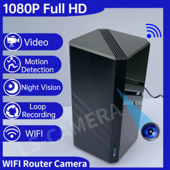 СКРЫТАЯ КАМЕРА WI-FI РОУТЕР  FULL HD 1080P ДЕТЕКТОР ДВИЖЕНИЯ