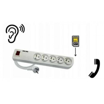Удлинитель для прослушивания диктофона Elgotech GSM 230V SIM 5XGN 2XUSB