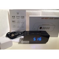 Шпионские Часы Ромбик настольные со скрытой камерой Wi-fi Full HD