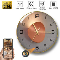 ЧАСЫ СКРЫТАЯ КАМЕРА WI FI IP НАСТЕННЫЕ FULL HD ОНЛАЙН ТРАНСЛЯЦИЯ