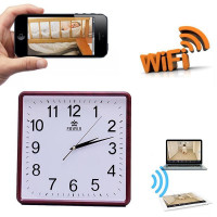 ЧАСЫ СКРЫТАЯ КАМЕРА WI FI IP НАСТЕННЫЕ FULL HD ОНЛАЙН ТРАНСЛЯЦИЯ