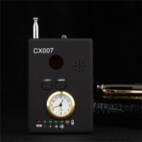 ДЕТЕКТОР ОБНАРУЖЕНИЯ СКРЫТЫХ КАМЕР И ЖУЧКОВ CX007 С ЧАСАМИ (800 грн.)