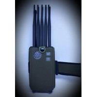 МОЩНАЯ ПЕРЕНОСНАЯ ГЛУШИЛКА АЛЛИГАТОР 10 GSM, DCS, WIFI ,3G ,CDMA, GPS, 4G, LOJACK/ 315/433