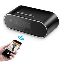 ШПИОНСКИЕ WIFI ЧАСЫ ОВАЛЬНЫЕ СКРЫТАЯ КАМЕРА ОНЛАЙН ТРАНСЛЯЦИЯ НА СМАРТФОН