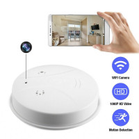 Скрытая HD WiFi камера - Датчик дыма с ночной сьемкой