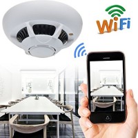 Скрытая HD WiFi камера - Датчик дыма с ночной сьемкой