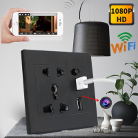 СКРЫТАЯ РОЗЕТКА КАМЕРА IP WIFI 1080P HD USB