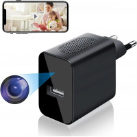 Скрытая WI-FI камера,розетка USB Зарядка - Full HD 4K/1080P