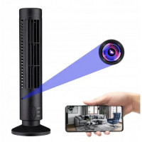 Скрытая Камера-Вентилятор Колонный Full HD WIFI 64GB